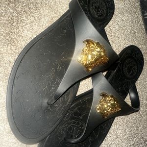 versace medusa sandals size 38